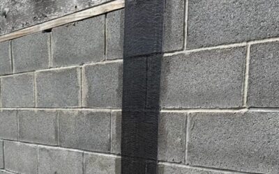 Carbon fiber strips integrates with the concrete