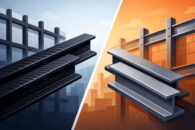Carbon Fiber vs Steel Beams for Walls