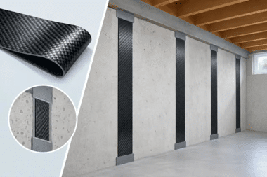 How Carbon Fiber Straps Work on Basement Walls