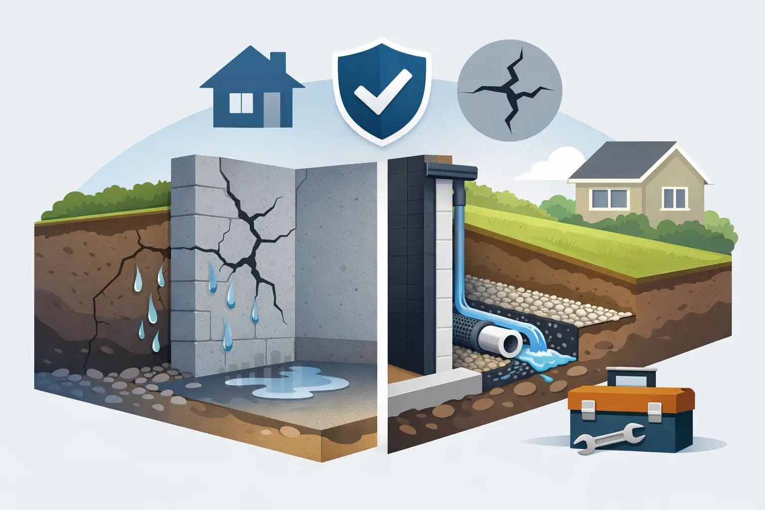 How to Prevent Basement Wall Failure